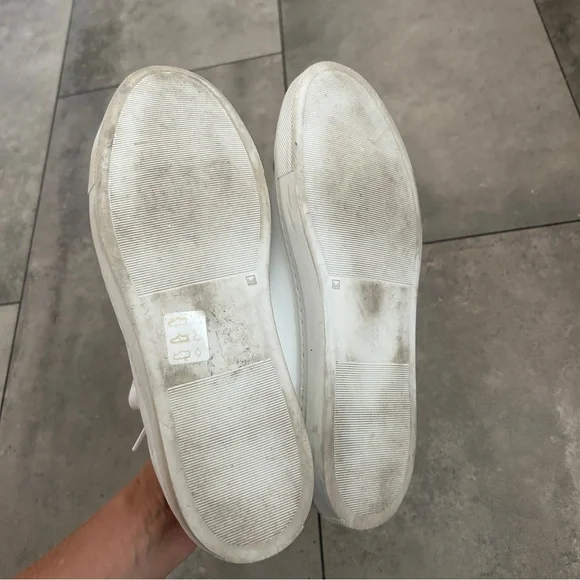 Common projects women retro white Achilles low top sneakers 37 / 7 US rose gold - Picture 8 of 9